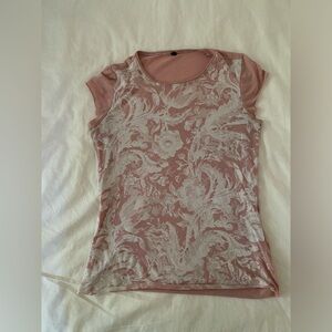 Vintage Soft Pink Paisley